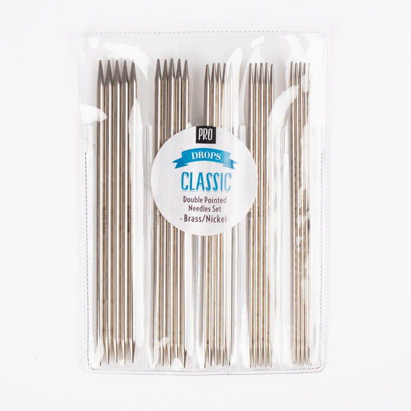 Drops Pro Classic metalinių mezgimo virbalų rinkinys 15cm - Pasaulio Siūlai