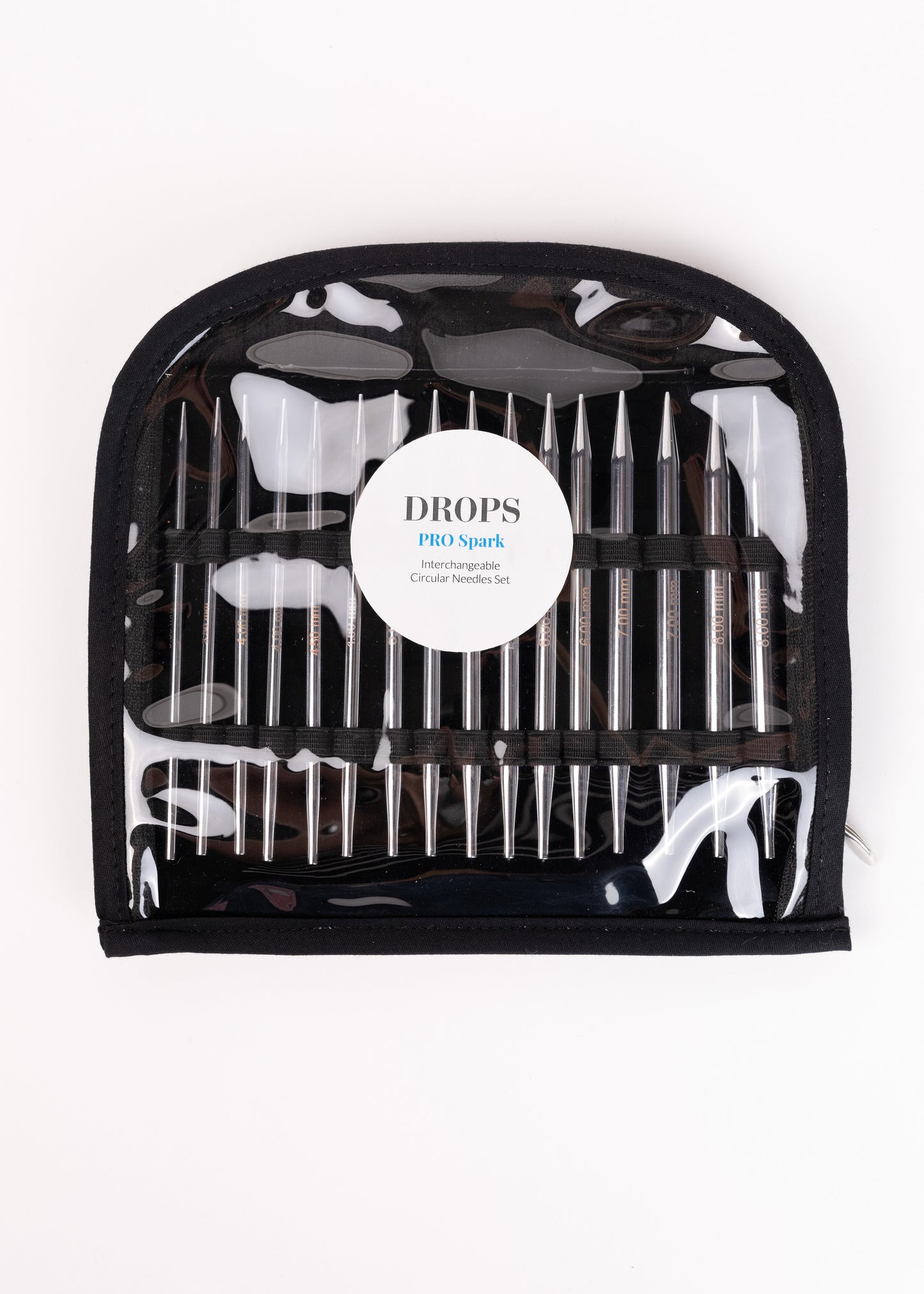 Drops Pro Classic metāla adatu komplekts ar maināmu diegu