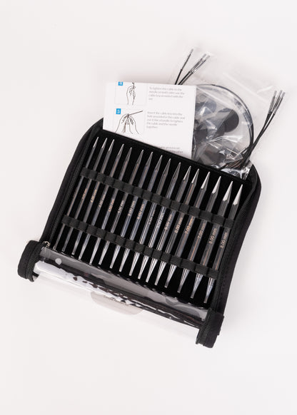 Drops Pro Classic metāla adatu komplekts ar maināmu diegu