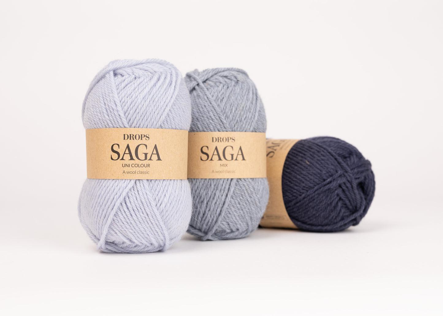 DROPS Saga mezgimo siūlai 50g (vilna)
