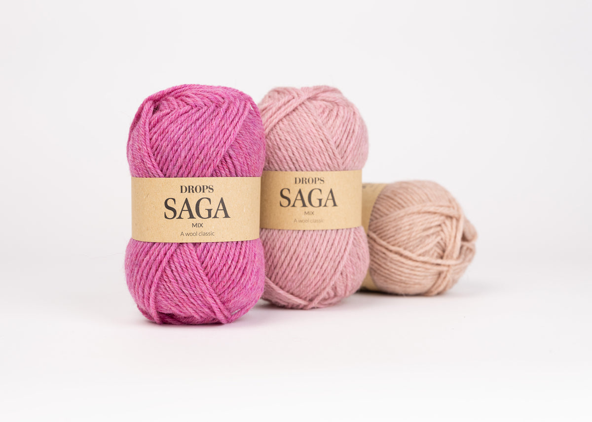 DROPS Saga mezgimo siūlai 50g (vilna)
