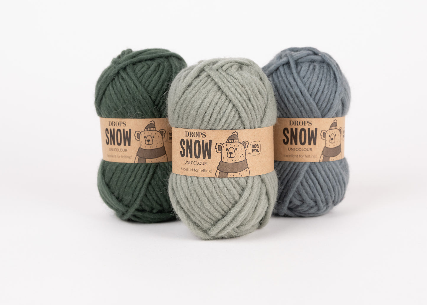 DROPS Snow mezgimo siūlai 50g (vilna)