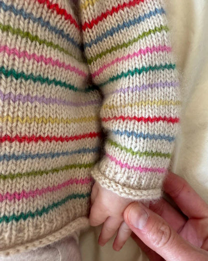 PetiteKnit Frankie Sweater Baby - Schema