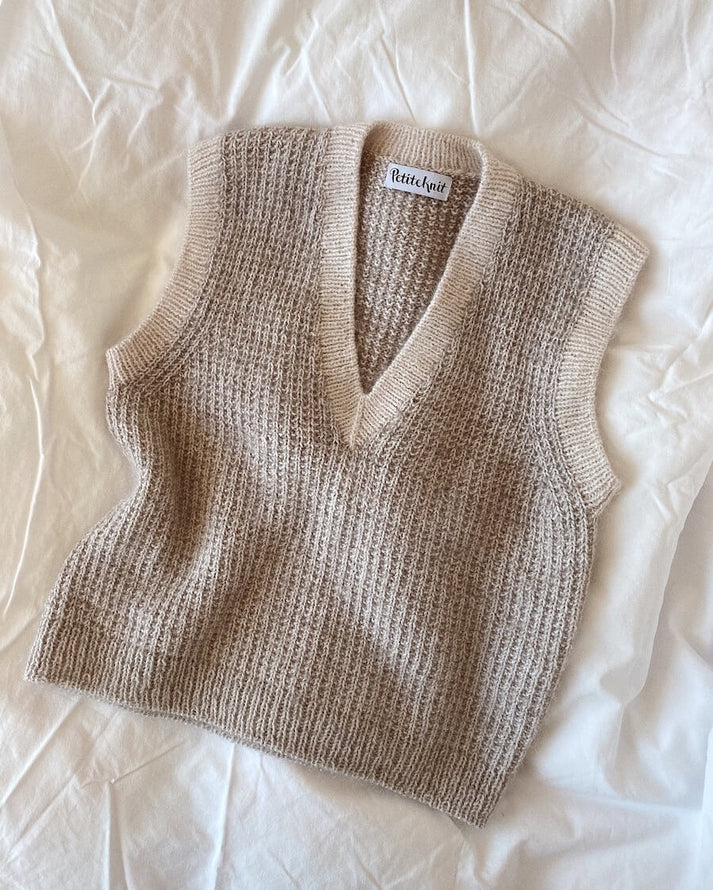 PetiteKnit Friday Slipover V-neck - Schema