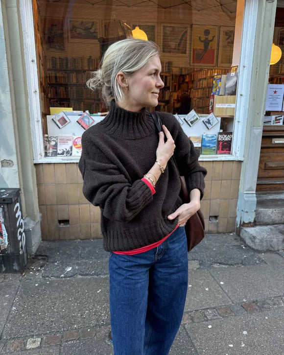 PetiteKnit Hannah Sweater O-neck - Schema