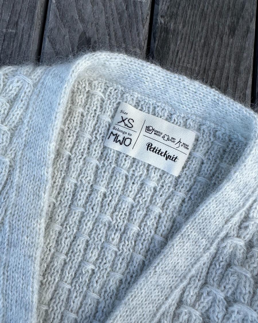 PetiteKnit Jenny Jacket V-neck - Schema