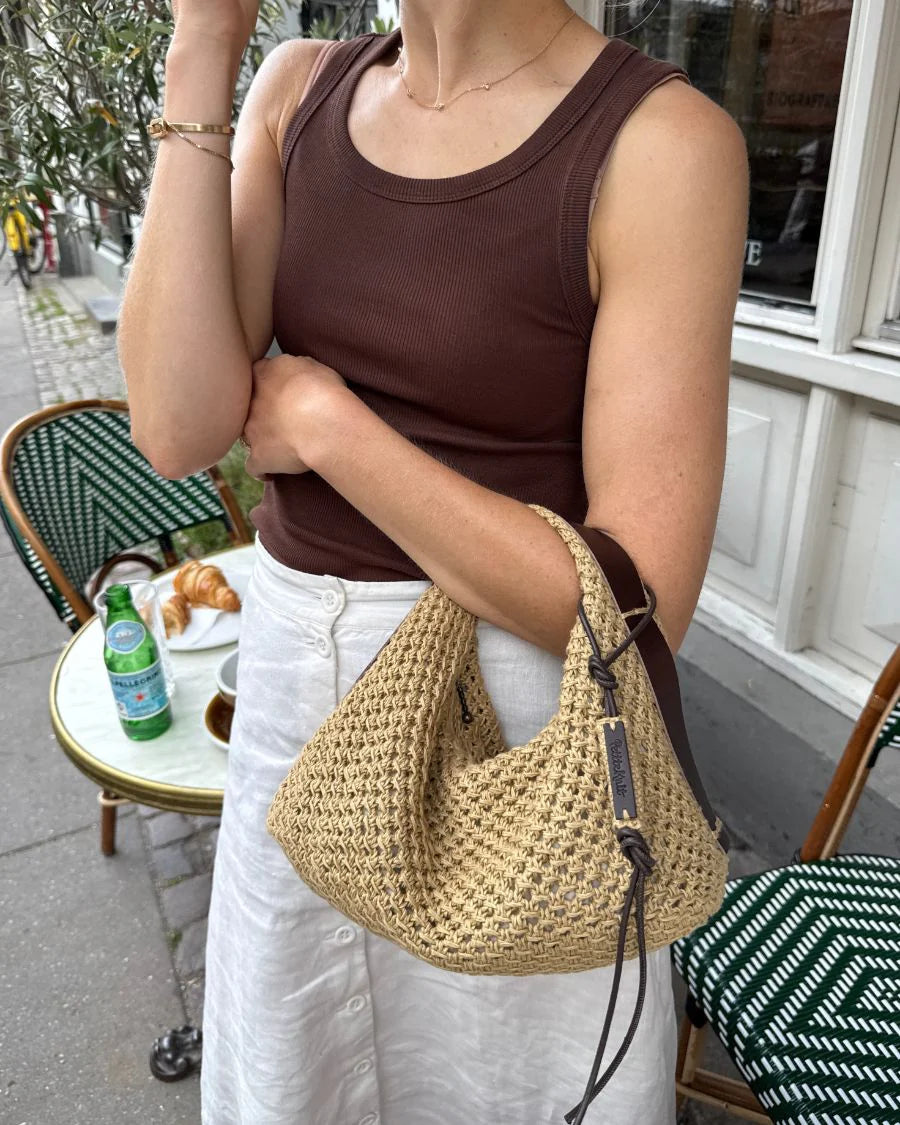 PetiteKnit Juno Bag pakabukas