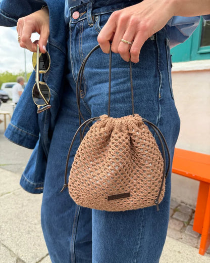 PetiteKnit odinė virvelė (Juno Satchel)