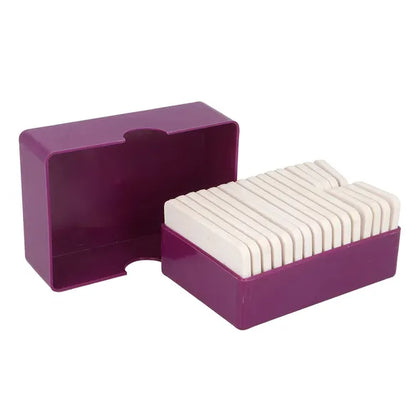 KnitPro mezgimo blokatoriai (balti)