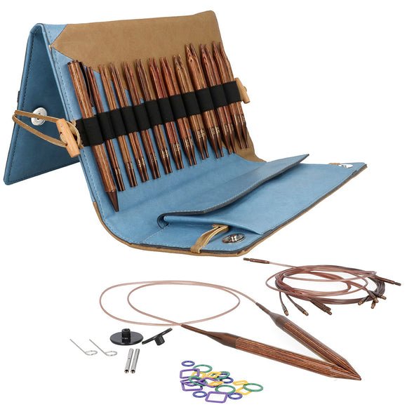 KnitPro Ginger Regal 13cm virbalų rinkinys keičiamu valu