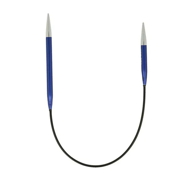KnitPro Zing trumpi mezgimo virbalai su valu 25cm