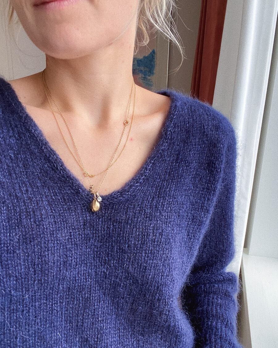 PetiteKnit Cumulus Blouse - Schema