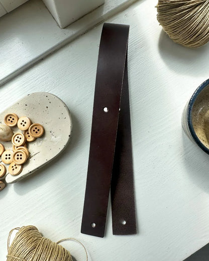 PetiteKnit odinė rankena "Juno Bag" rankinei