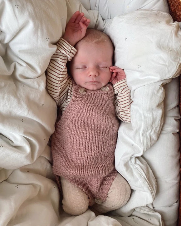 PetiteKnit Little Brother's Romper Baby - Schema