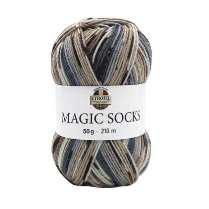Etrofil Magic Socks Kit (vilna, poliamidas)