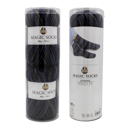Etrofil Magic Socks Kit (vilna, poliamidas)