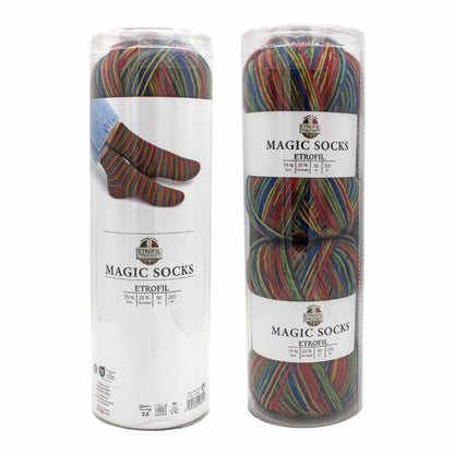 Etrofil Magic Socks Kit (vilna, poliamidas)