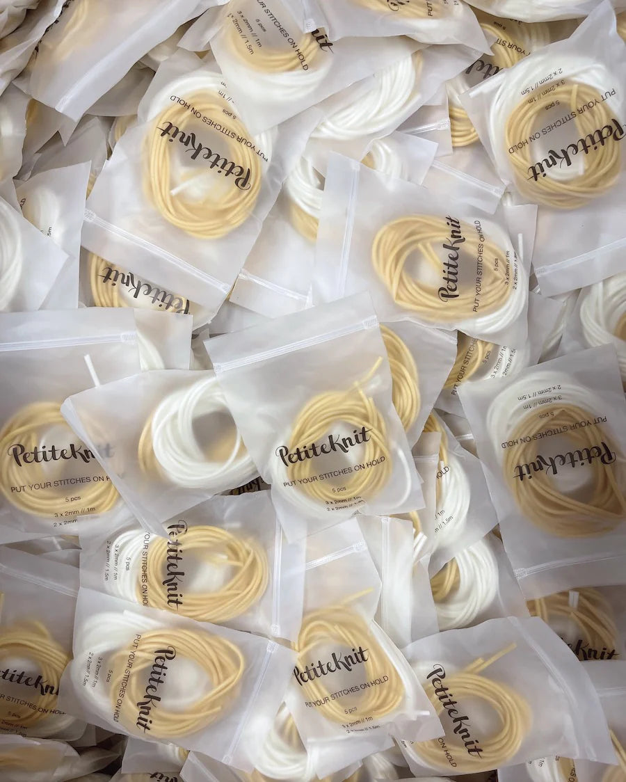 PetiteKnit pagalbinė mezgimo virvelė 5vnt. (2mm)