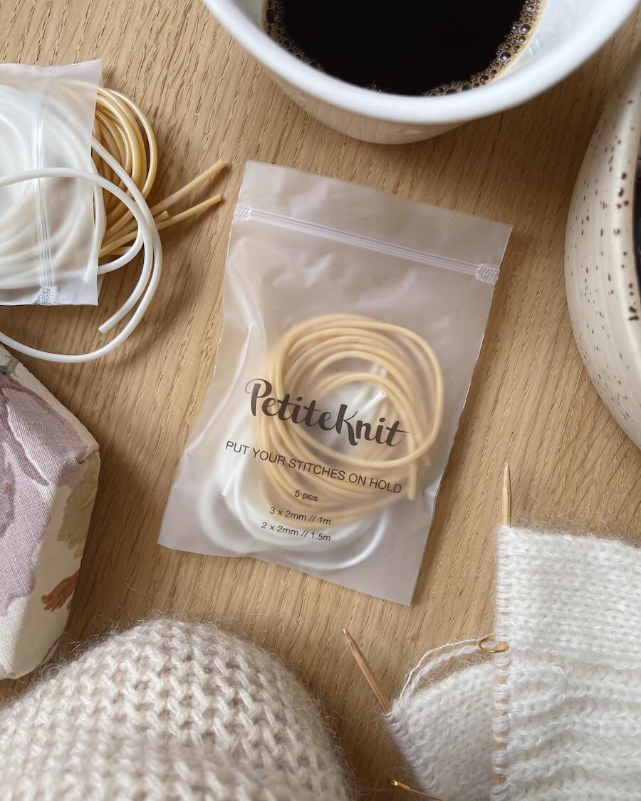 PetiteKnit pagalbinė mezgimo virvelė 5vnt. (2mm)
