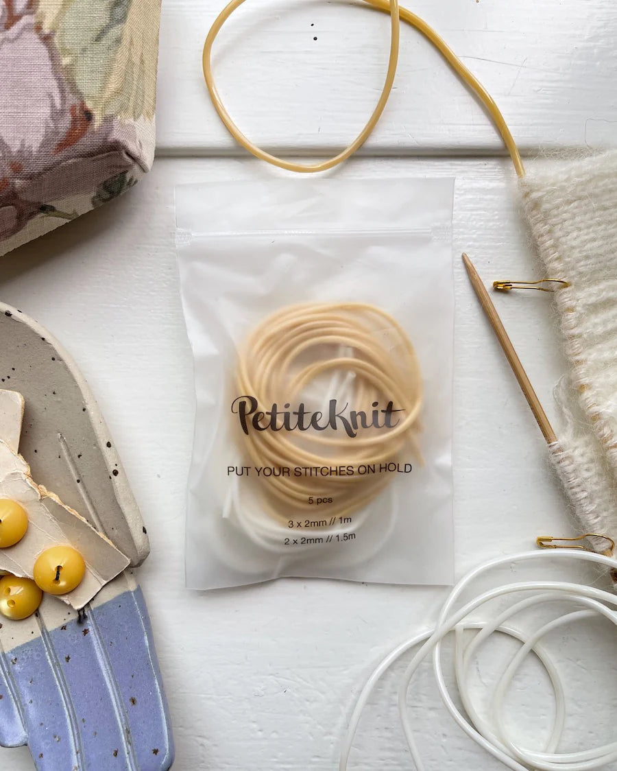 PetiteKnit pagalbinė mezgimo virvelė 5vnt. (2mm)