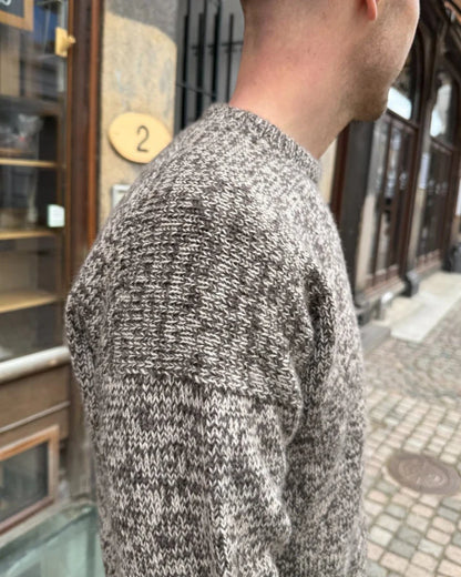 PetiteKnit Melange Sweater Man - Schema