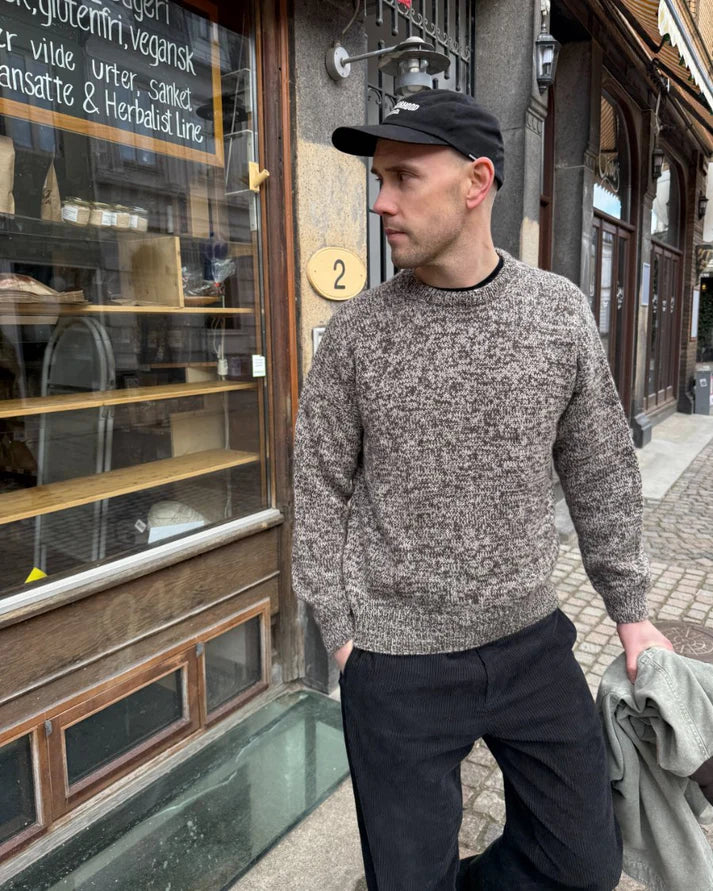 PetiteKnit Melange Sweater Man - Schema