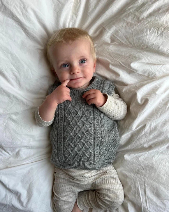 PetiteKnit Moby Slipover Baby - Schema
