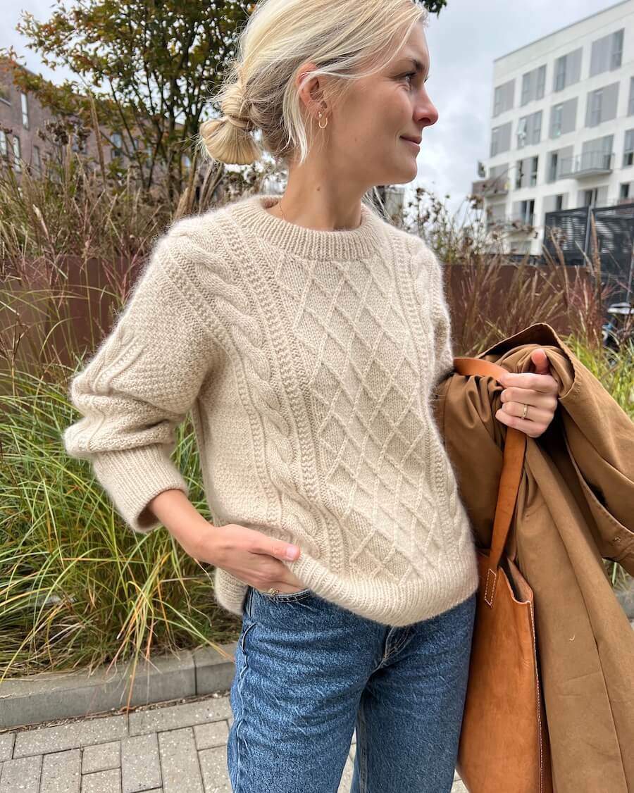 PetiteKnit Moby Sweater - Schema