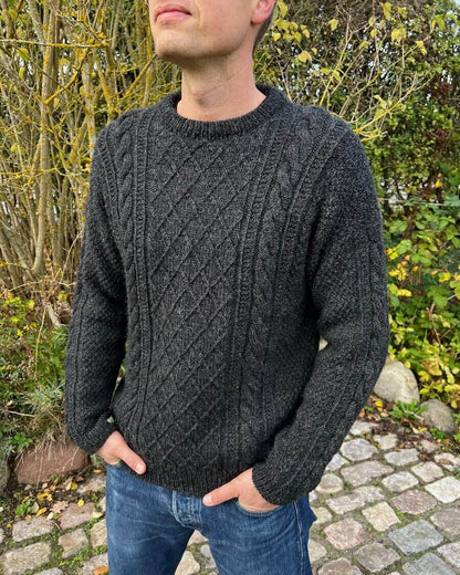 PetiteKnit Moby Sweater Man - Schema
