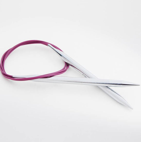 KnitPro Nova Metal mezgimo virbalai su valu 40cm - 100cm