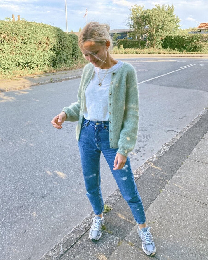 PetiteKnit Novice Cardigan (Mohair Edition) - Schema