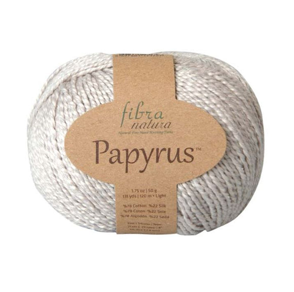 Fibra Natura Papyrus 50g (medvilnė, šilkas)