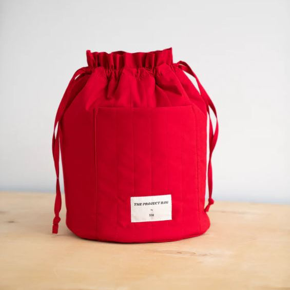 3.14 Red Project Bag (Mezgėjos krepšys)