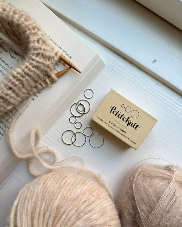 PetiteKnit mezgimo žymekliai 50vnt. (apvalūs)