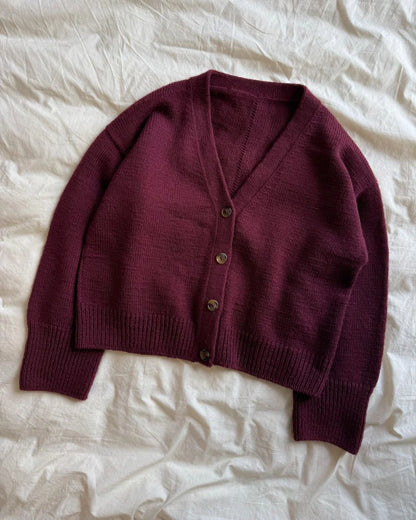 PetiteKnit Scarlet Cardigan - Schema