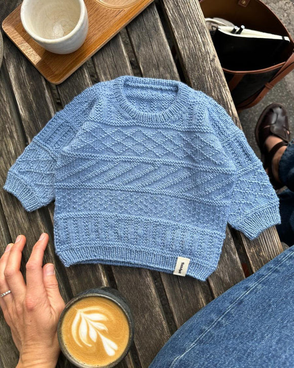 PetiteKnit Storm Sweater Baby - Schema