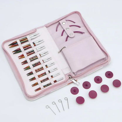 KnitPro Symfonie 2 Deluxe 10cm prisukamų virbalų rinkinys
