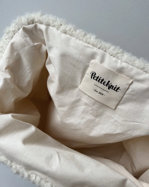 PetiteKnit medžiaga "Large frame clutch" (Juno bag)