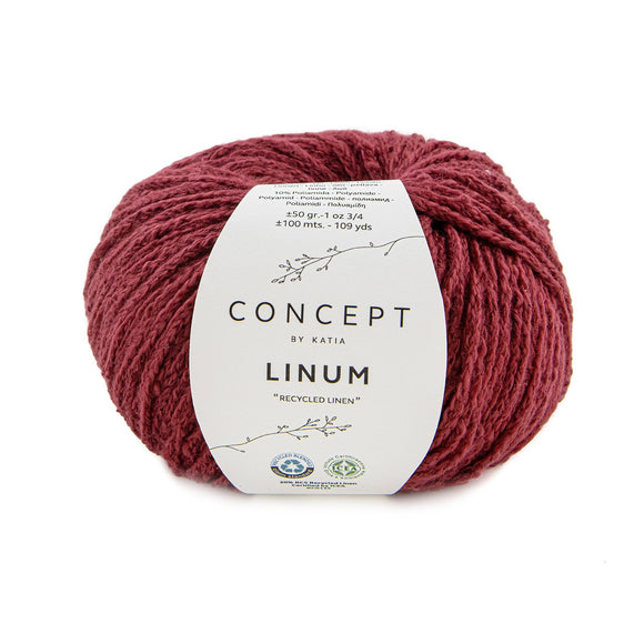 Concept By Katia Linum siūlai 50g (medvilnė, linas, poliamidas)