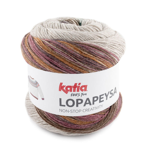 Katia Lopapeysa siūlai 400g (vlna, akrilanas)
