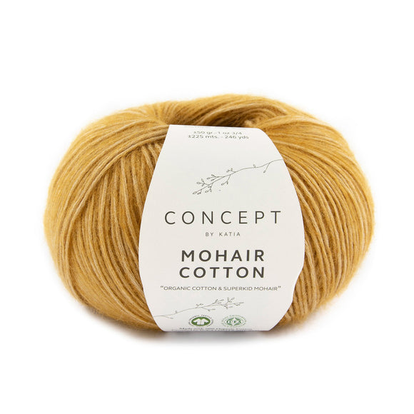 Concept By Katia Mohair Cotton siūlai 50g (mohera, medvilnė)